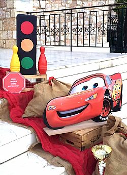 Candy Bar Mcqueen Cars